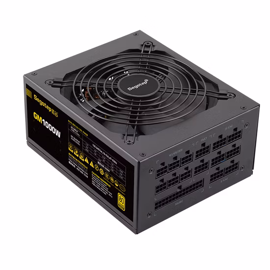 Segotep-Double Couche PCB Circuit Imprimé-1000W Modulaire 80 Plus Or Ordinateur De Jeu Alimentation
